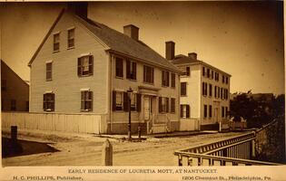 Coffin house in Nantucket, early residence of Lucretia Mott