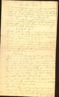 Missionary's address to the Chiefs of the Six Nations of Indians and their response.