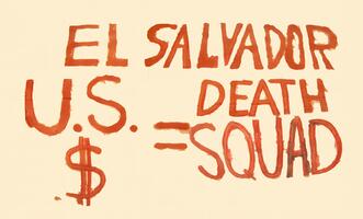 El Savador.  U.S. $ = Death Squad.