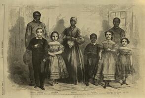 Emancipated Slaves, White and Colored