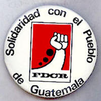 Solidaridad con el Pueblo de Guatemala; FDCR