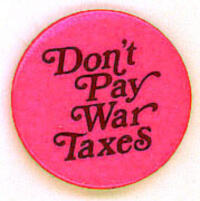 Don't Pay War Taxes