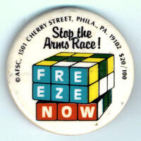 Stop the Arms Race!. Freeze Now