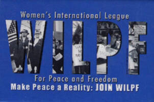 WILPF. Women's International League For Peace and Freedom. Make Peace a Reality: Join WILPF