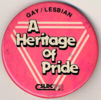 Heritage of Pride, A. Gay/Lesbian. CSLDC '82.