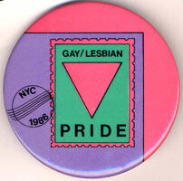 Gay/Lesbian Pride. NYC. 1986.