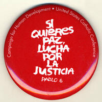 Si Quieres Paz, Lucha por La Justicia. Pablo 6.