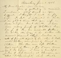 Letter to John G. Whittier