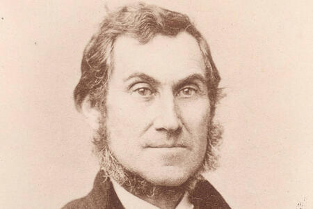 Photograph portrait of Joseph Dugdale's face