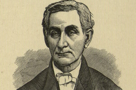Engraving of Elijah F. Pennypacker's head and shoulders
